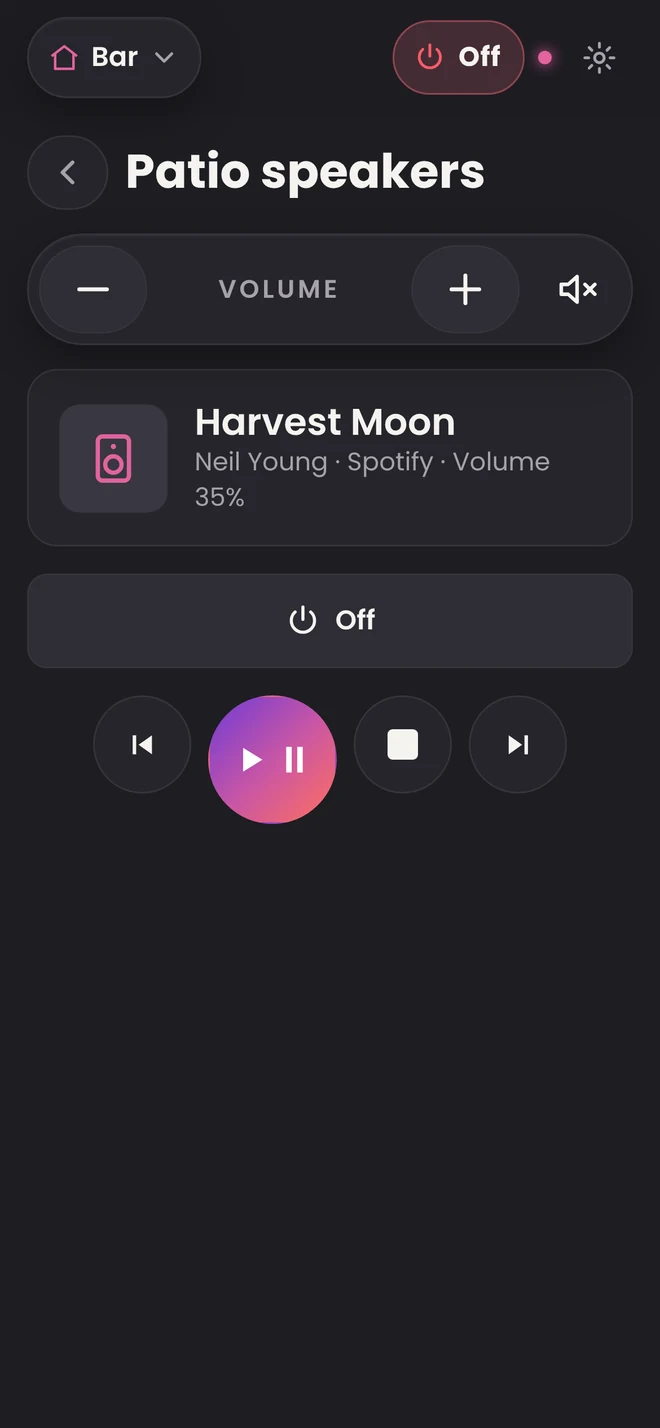 Huddy app: Music in every room